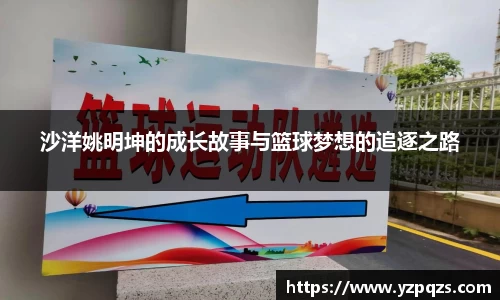 沙洋姚明坤的成长故事与篮球梦想的追逐之路