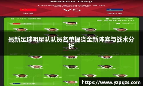 最新足球明星队队员名单揭晓全新阵容与战术分析